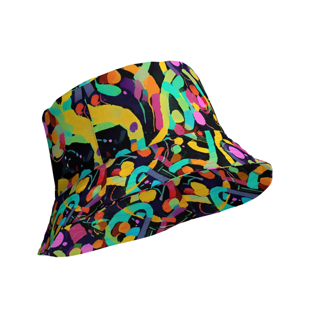 Neon Kinetic on Reversible Bucket Hat — Product details Outside