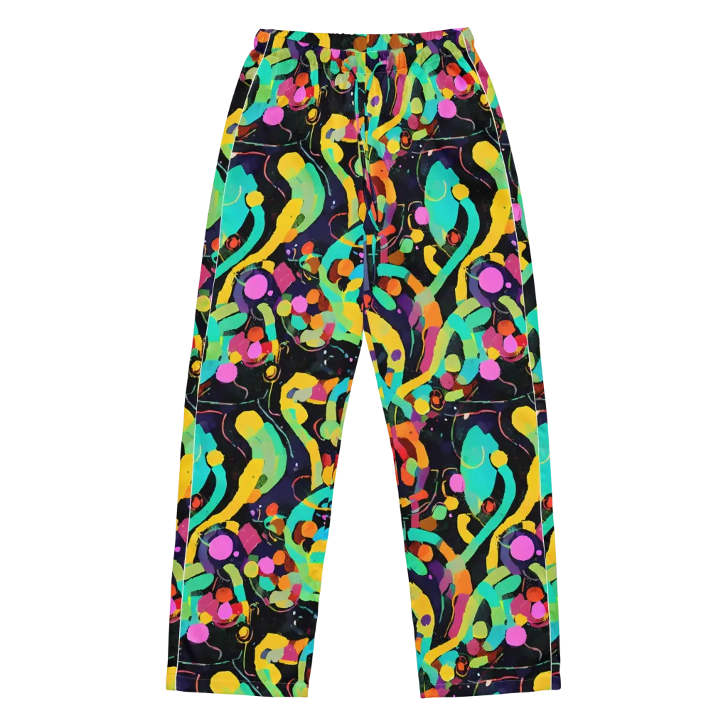 Neon Kinetic on Women's Pajama Pants — Front