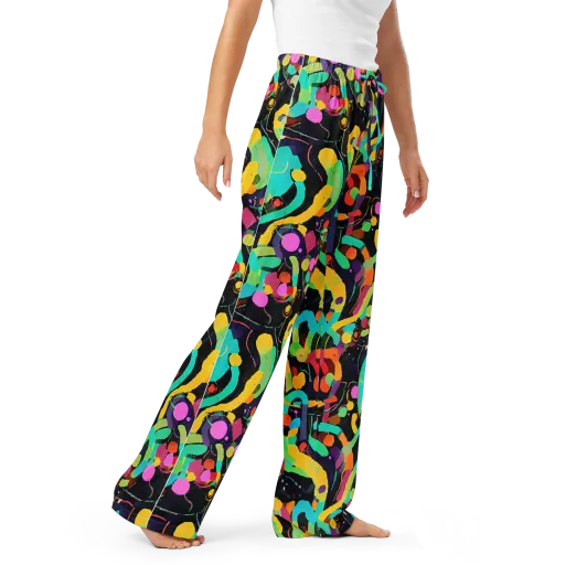 Neon Kinetic on a Women's Pajama Pants