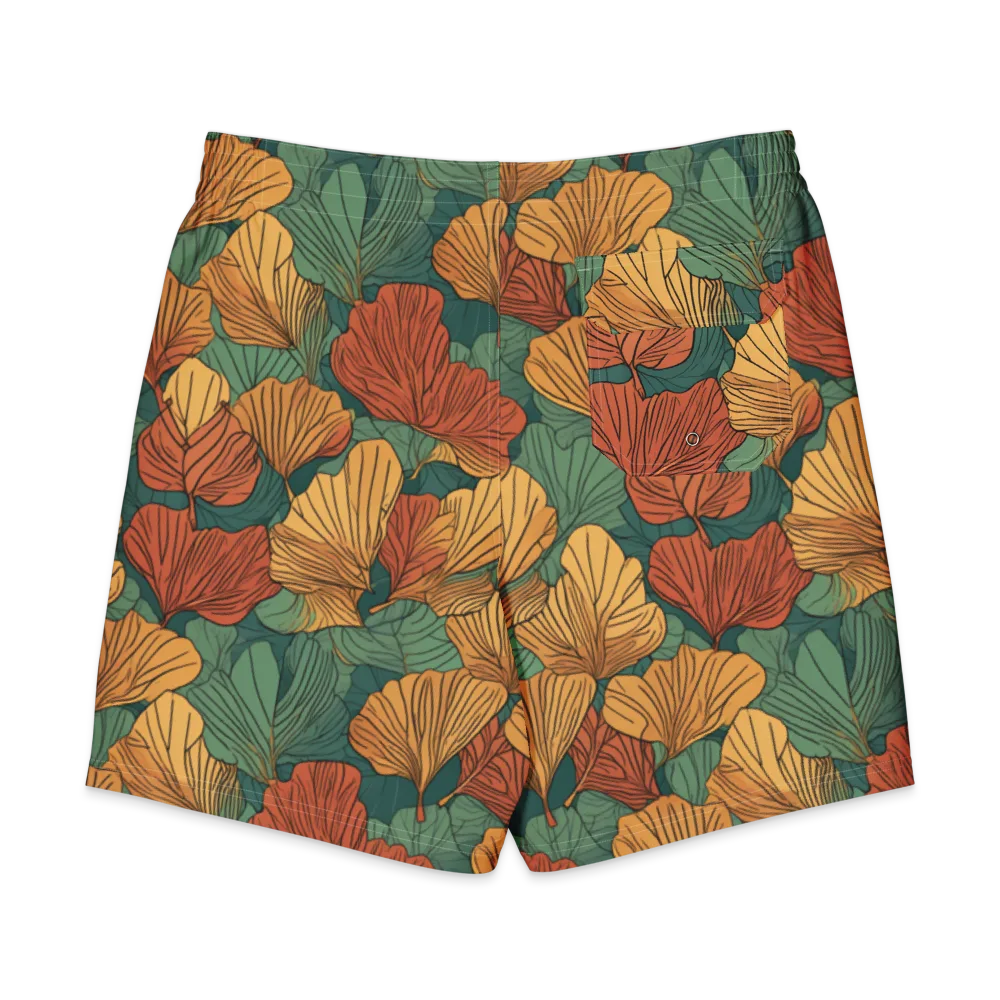 Ember Canopy on Men's Board Shorts — Back