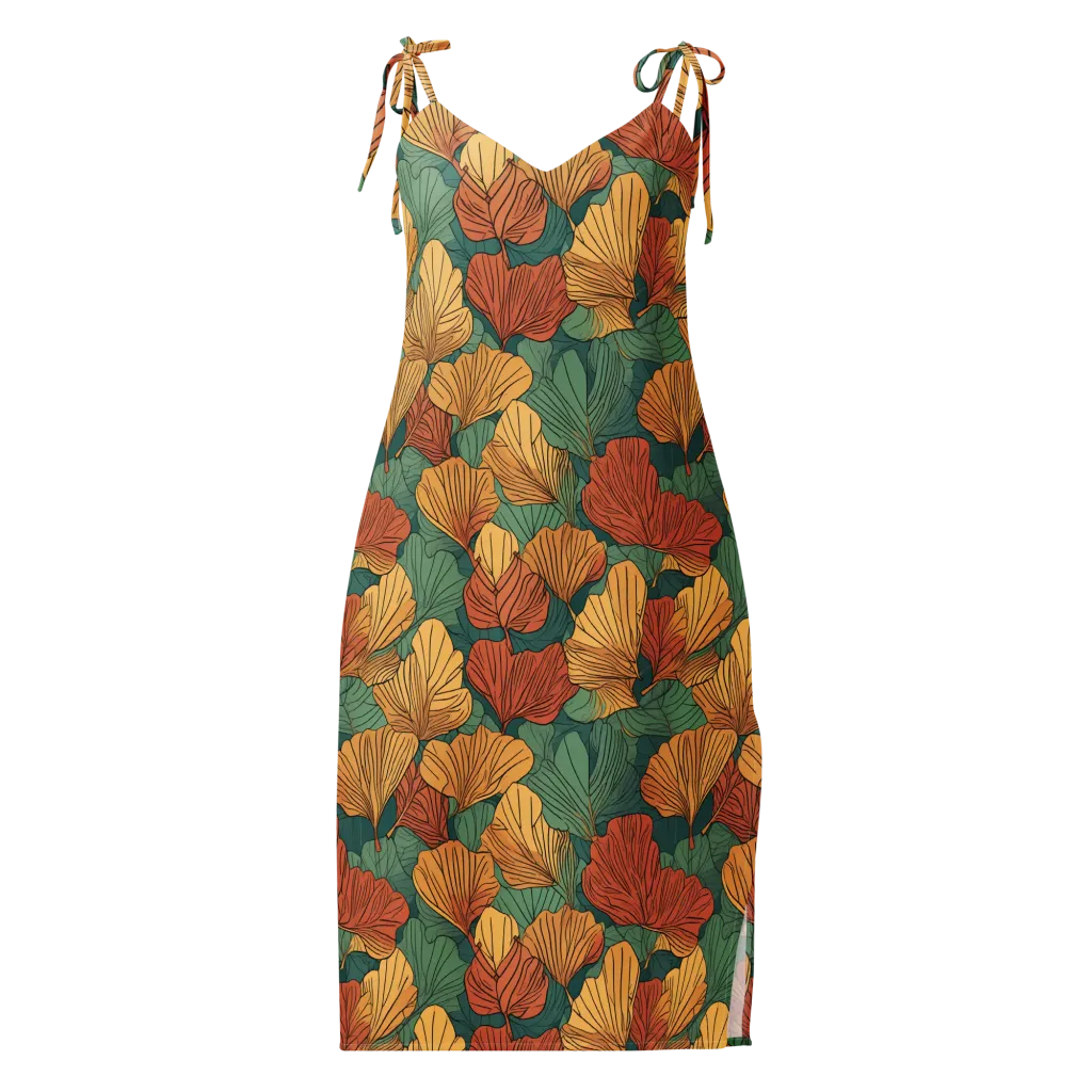 Ember Canopy on Slip Dress — Front