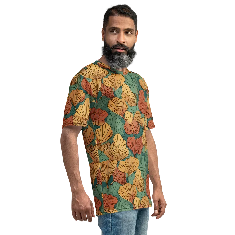 Ember Canopy on Men's Crew Neck T-Shirt — Right