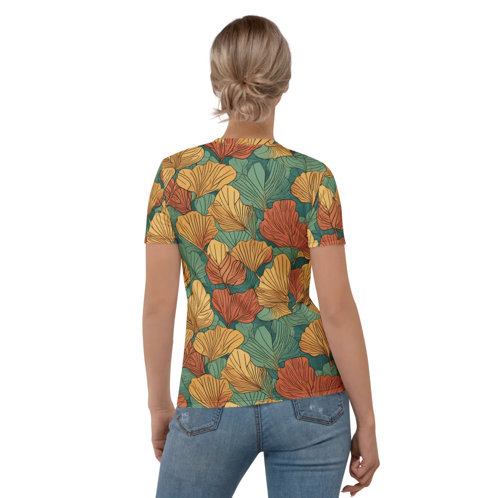 Ember Canopy on Women's Crew Neck T-Shirt — Back