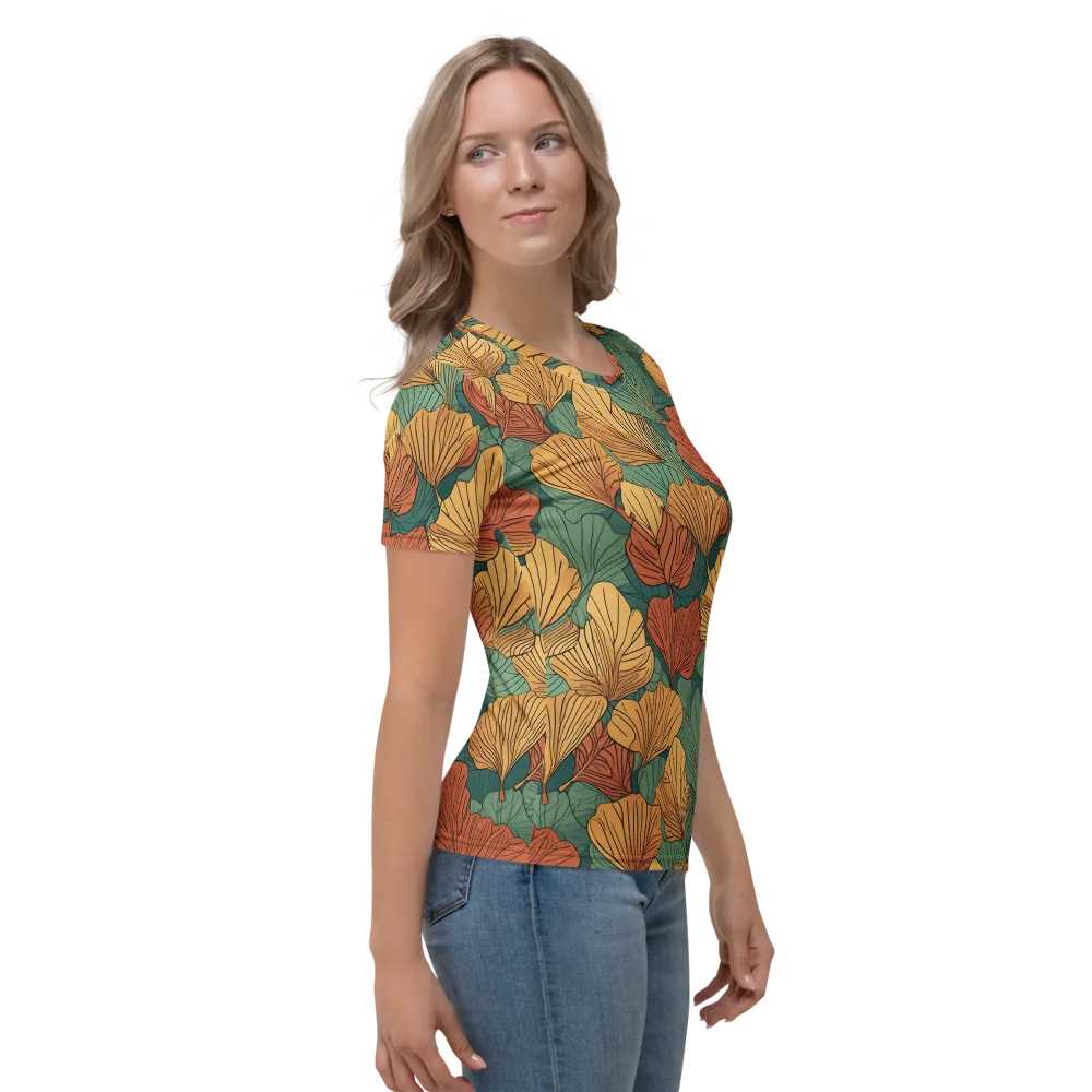 Ember Canopy on Women's Crew Neck T-Shirt — Right