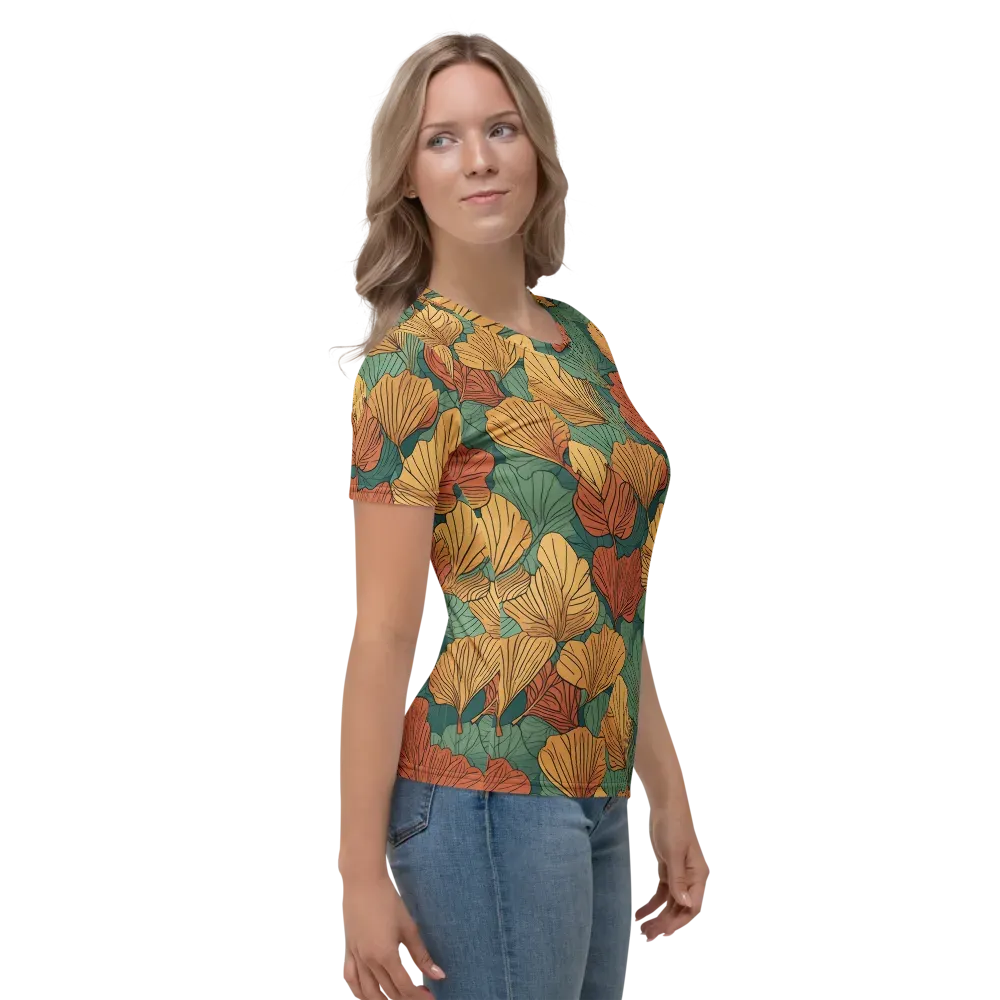 Ember Canopy on Women's Crew Neck T-Shirt — Right