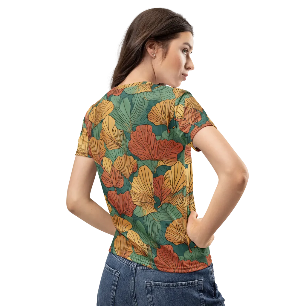 Ember Canopy on Women's Crew Neck T-Shirt — Back