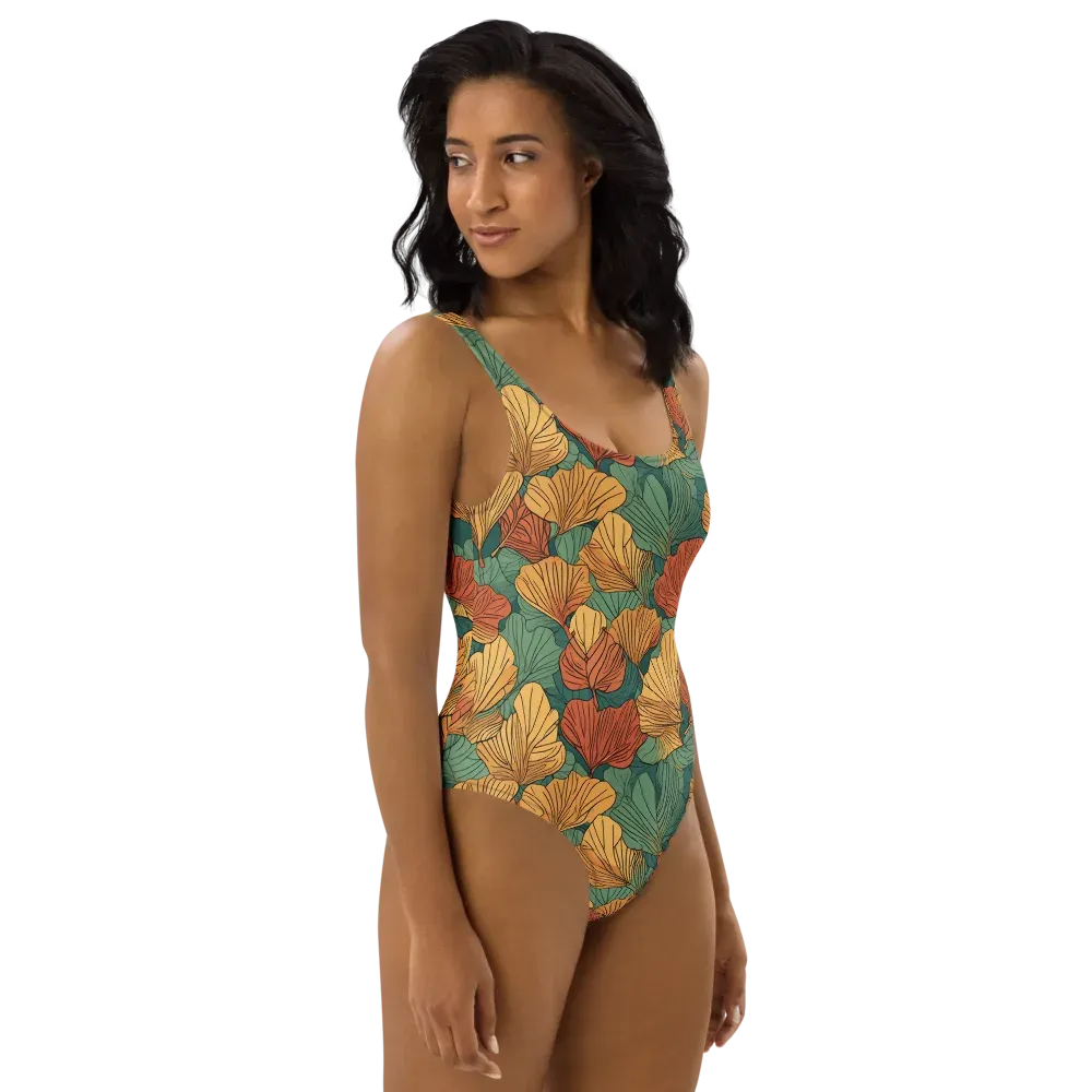 Ember Canopy on One-Piece Swimsuit — Right