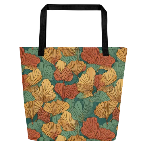 Ember Canopy on a Large Tote Bag W/ Pocket