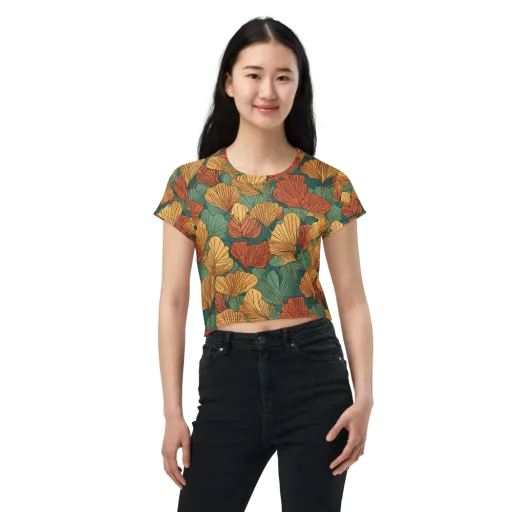 Ember Canopy on a Crop Tee
