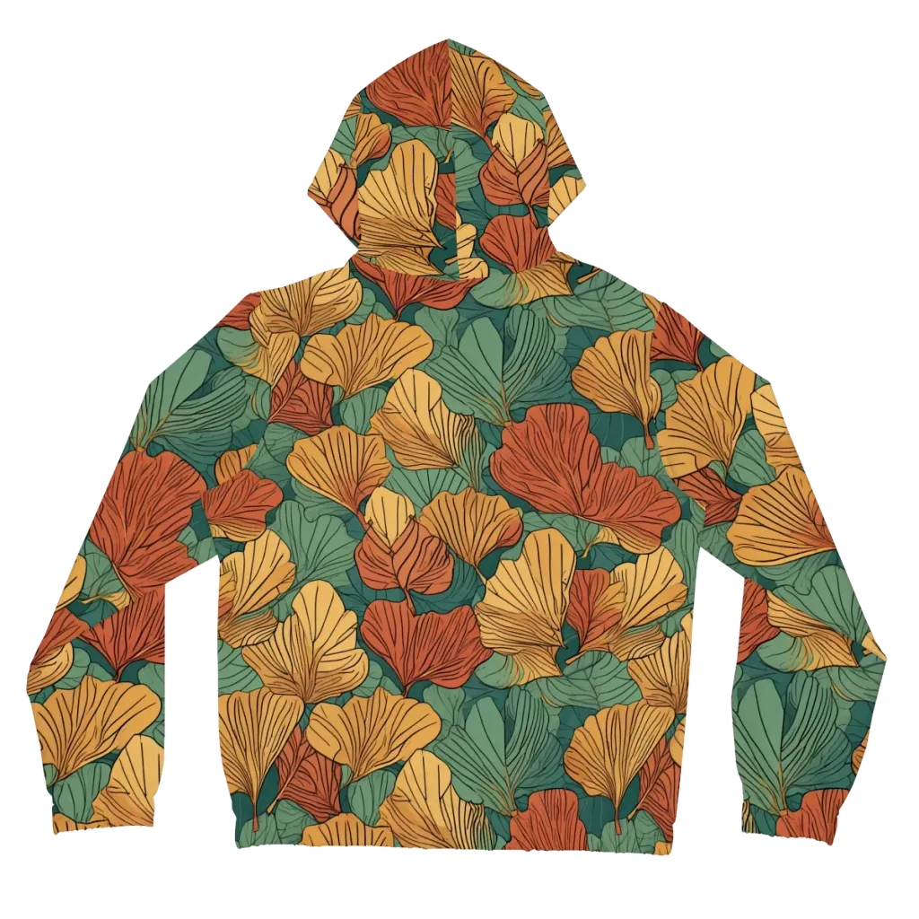 Ember Canopy on Women's Full-Zip Hoodie — Back