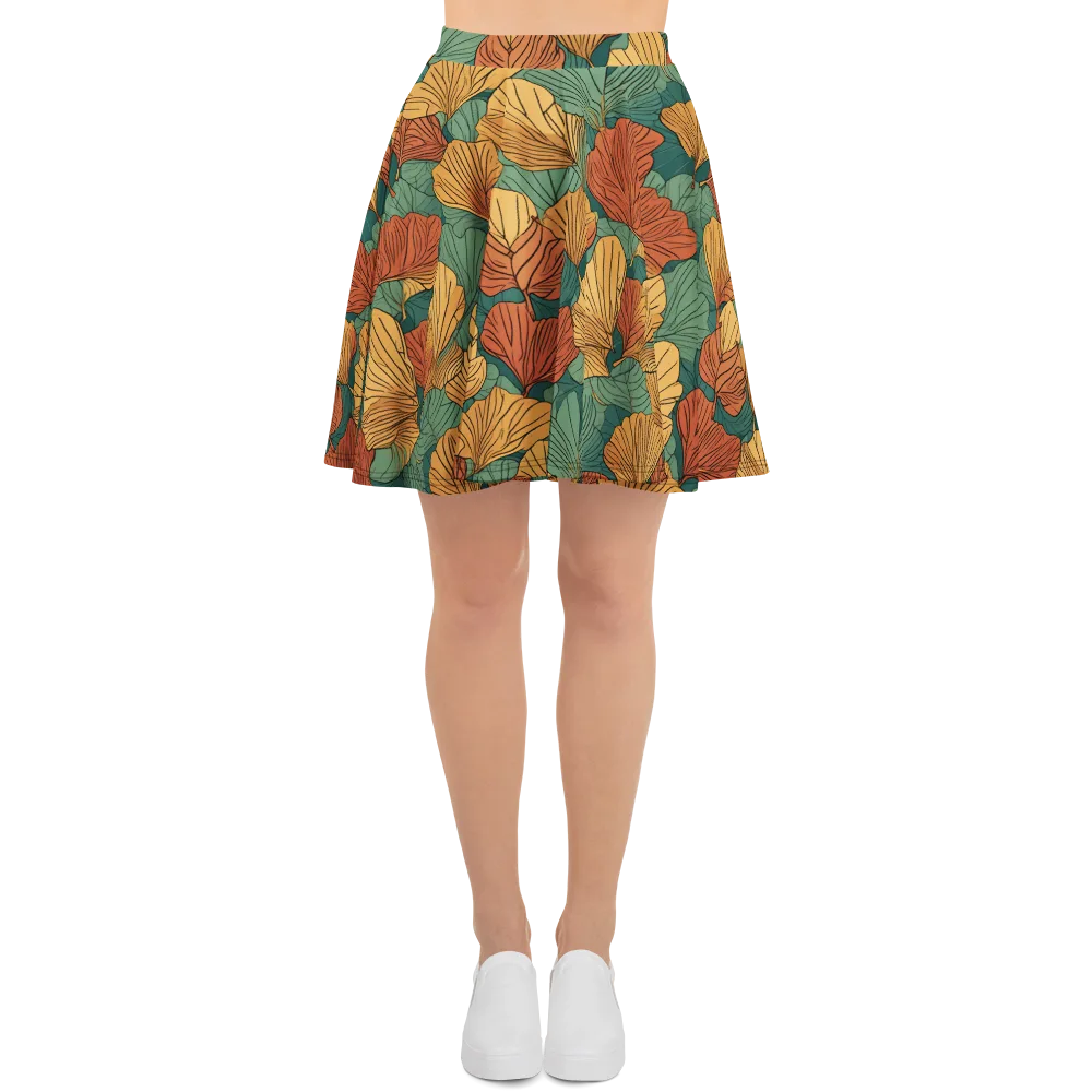 Ember Canopy on Skater Skirt — Front