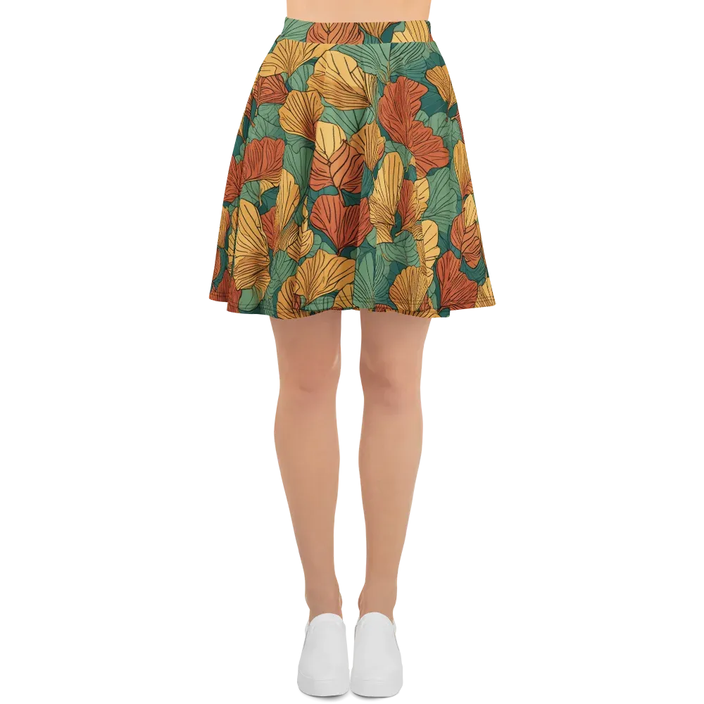 Ember Canopy on Skater Skirt — Front