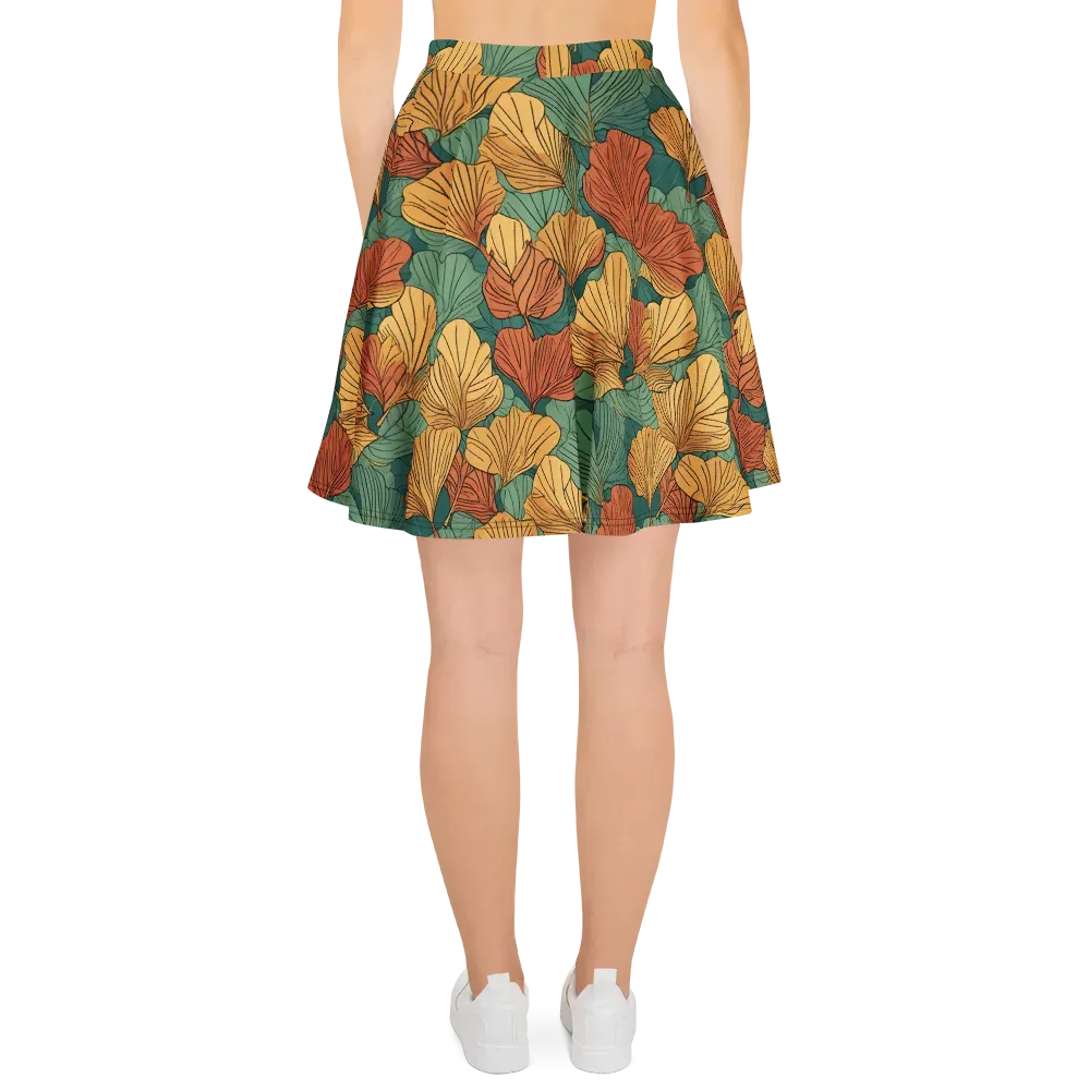 Ember Canopy on Skater Skirt — Back