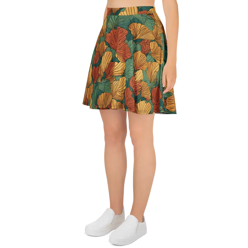 Ember Canopy on Skater Skirt — Left
