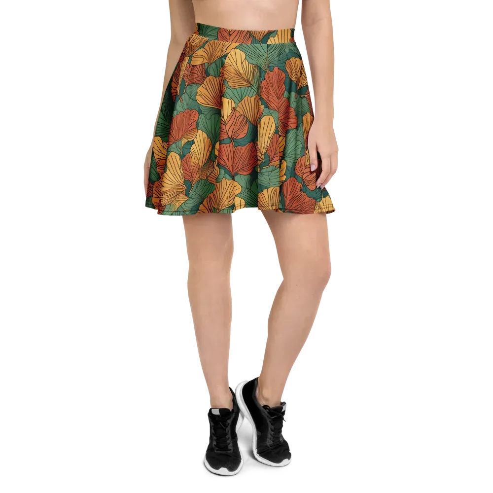 Ember Canopy on Skater Skirt — Front