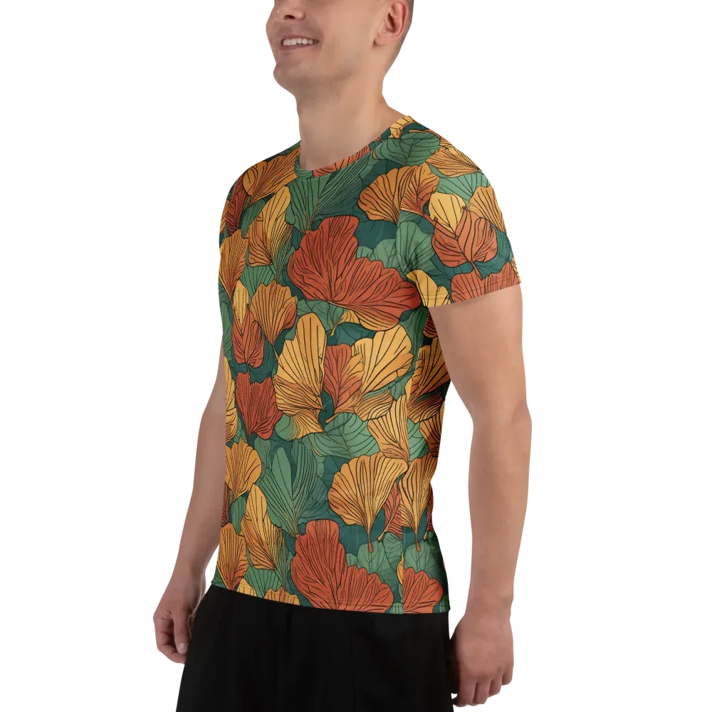 Ember Canopy on Men's Athletic T-Shirt — Left
