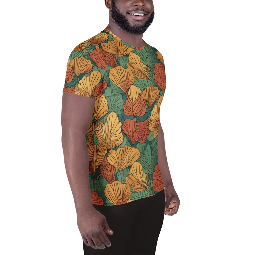 Ember Canopy on Men's Athletic T-Shirt — Right