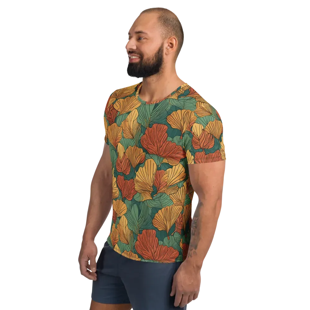 Ember Canopy on Men's Athletic T-Shirt — Left