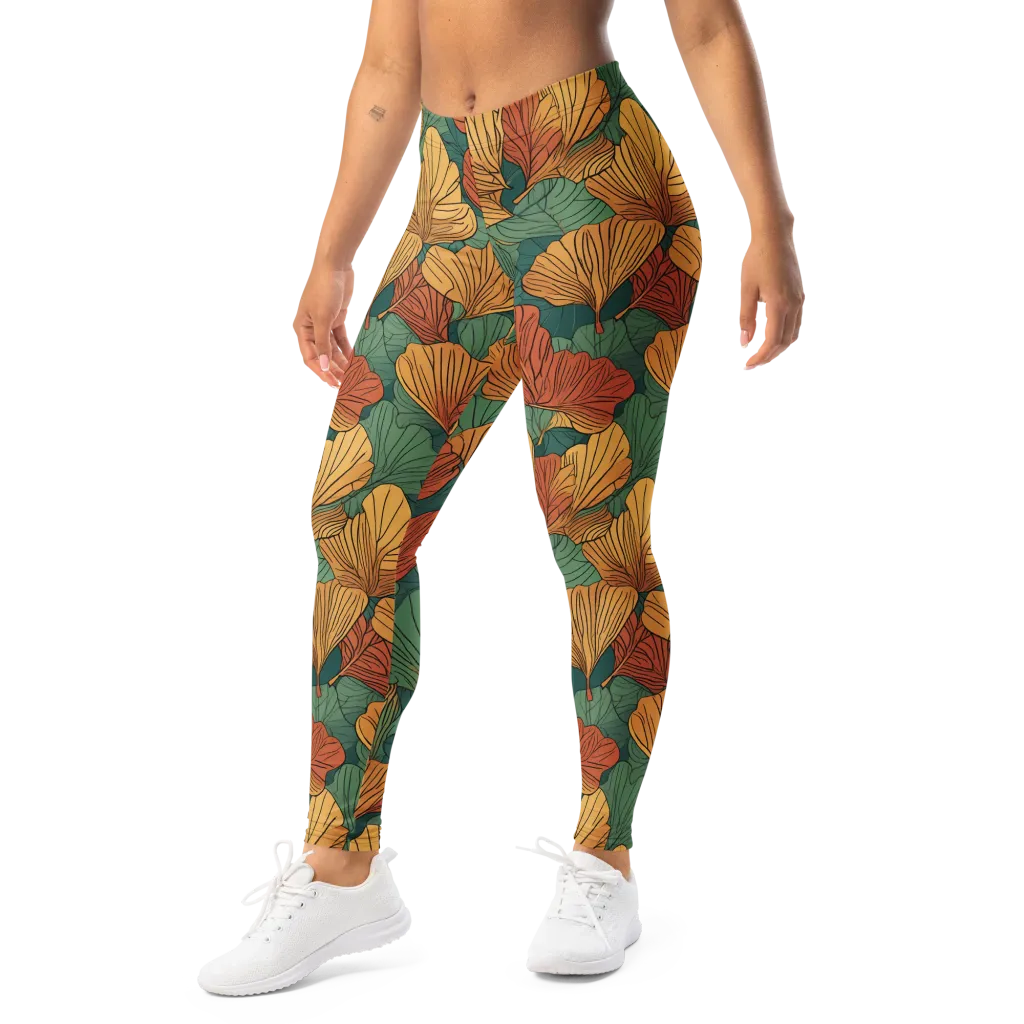 Ember Canopy on Leggings — Left Front