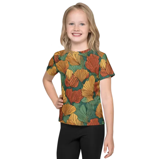 Ember Canopy on a Kids Crew Neck T-Shirt