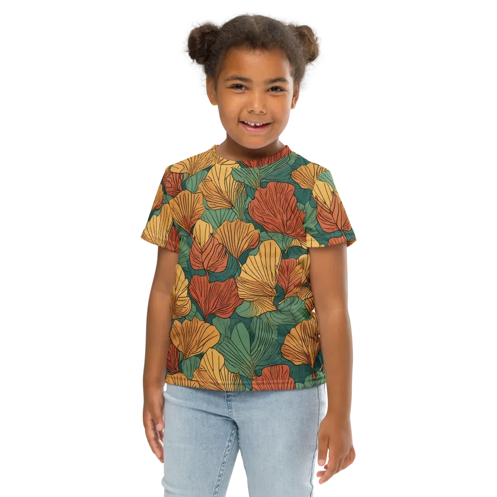 Ember Canopy on Kids Crew Neck T-Shirt — Front
