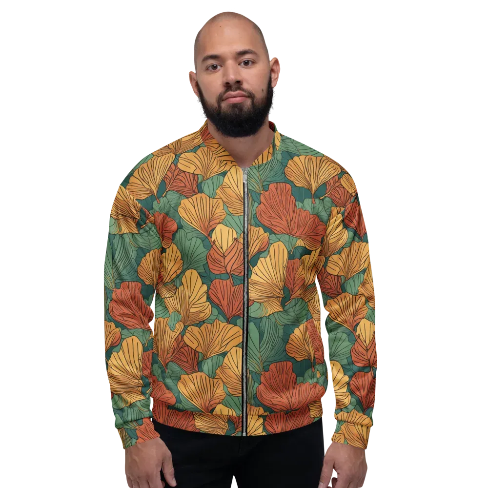 Ember Canopy on Bomber Jacket — Front