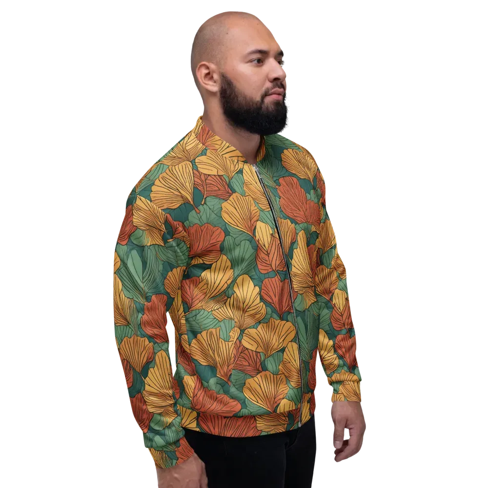 Ember Canopy on Bomber Jacket — Right