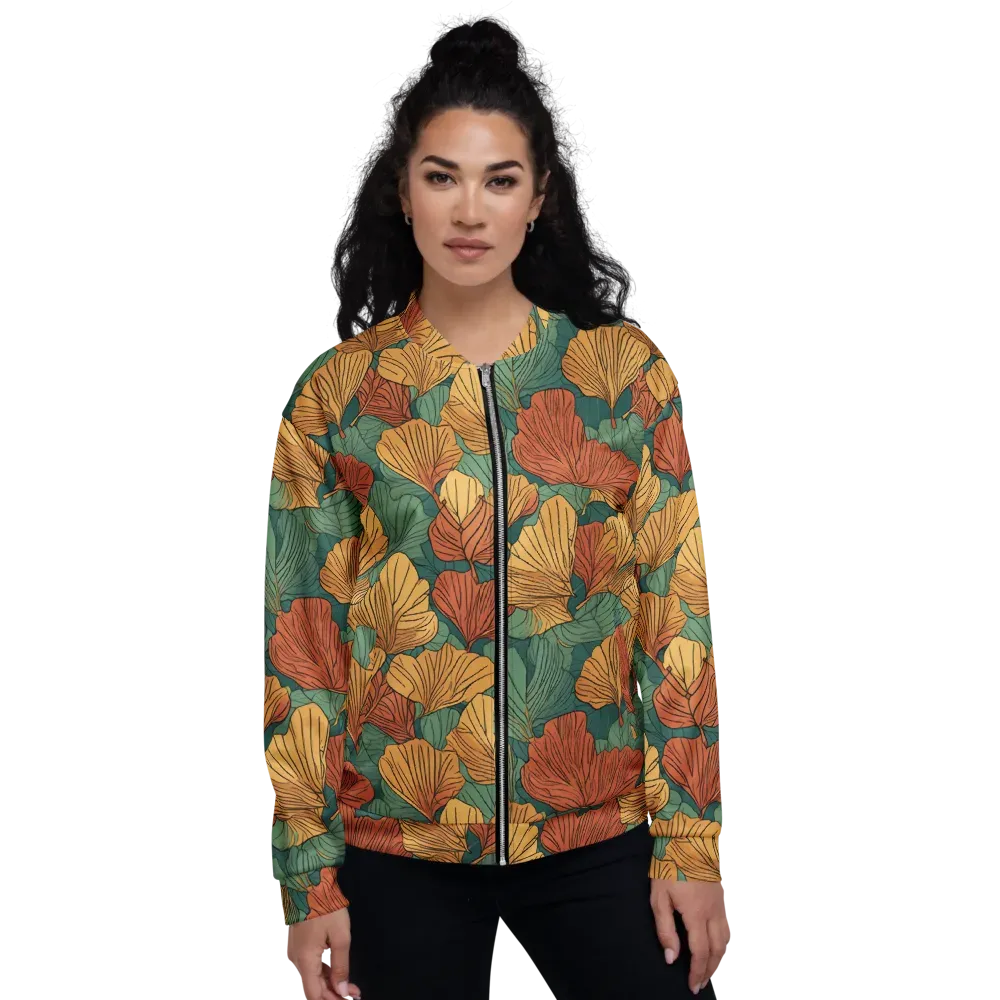 Ember Canopy on Bomber Jacket — Front