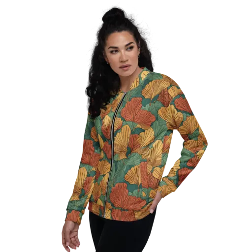 Ember Canopy on a Bomber Jacket