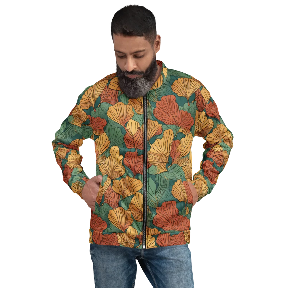 Ember Canopy on Bomber Jacket — Front
