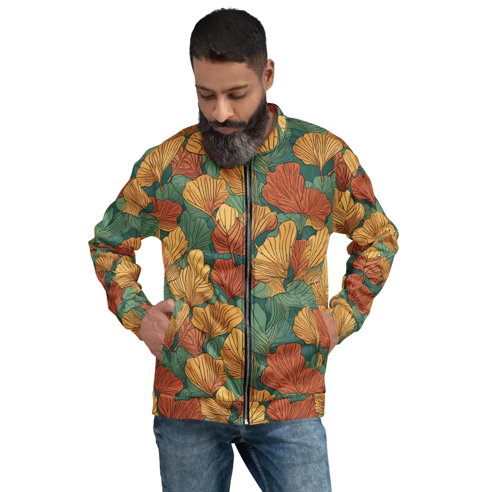 Ember Canopy on Bomber Jacket — Front