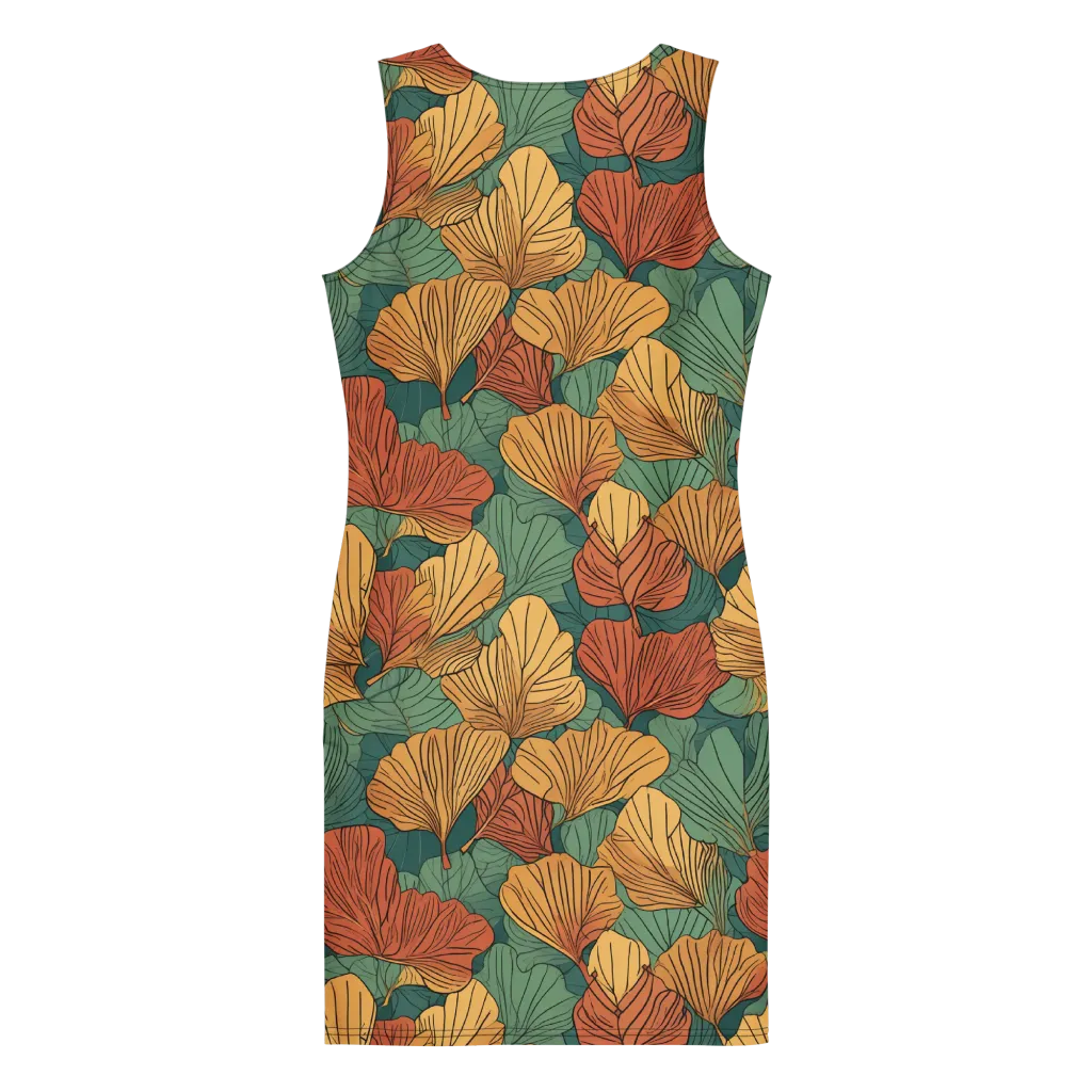 Ember Canopy on Bodycon Dress — Back