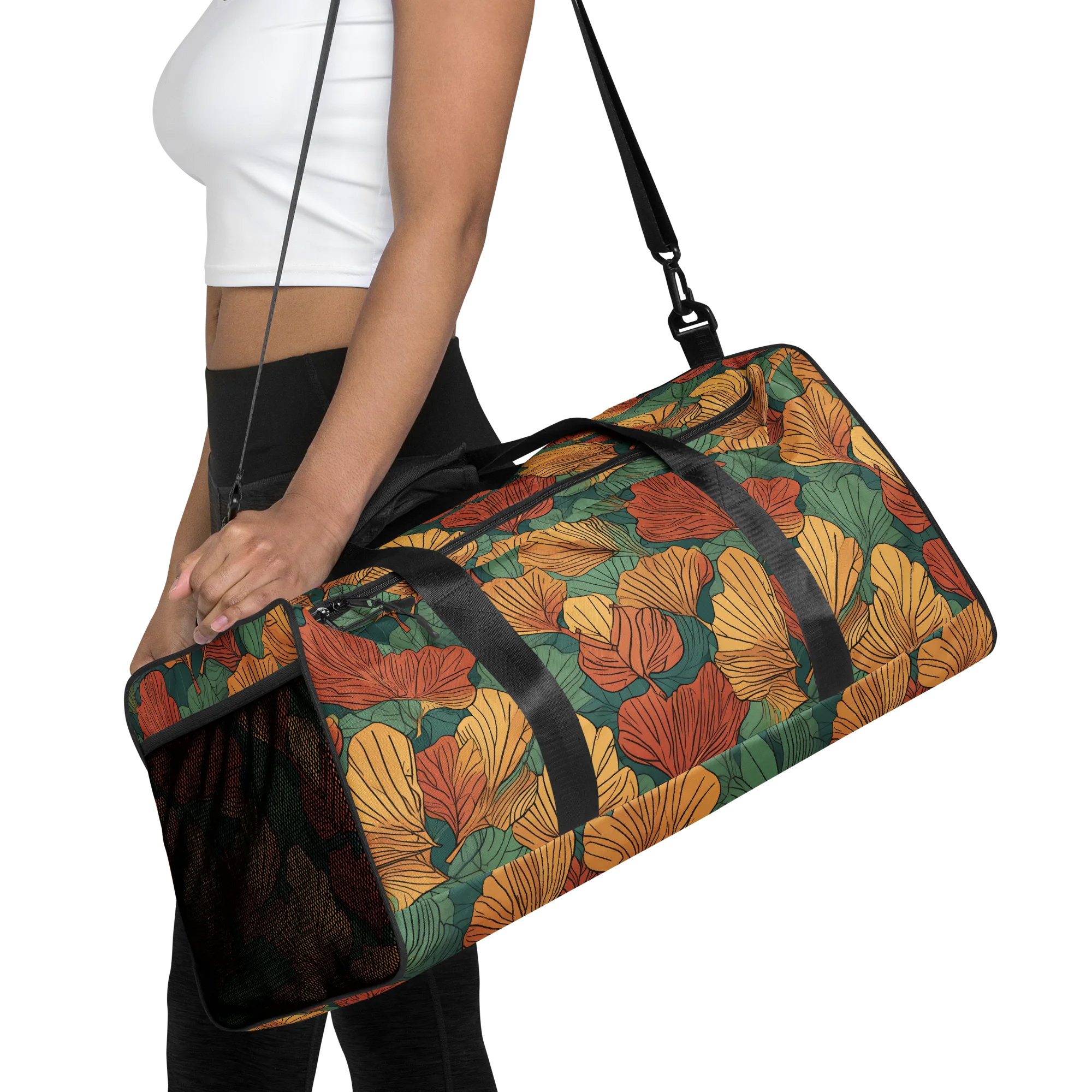Ember Canopy on Duffle Bag — Front