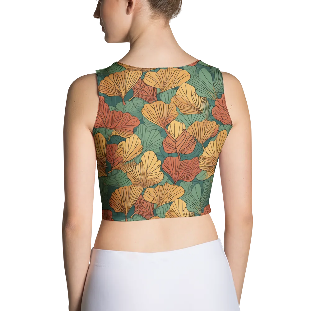 Ember Canopy on Crop Top — Back