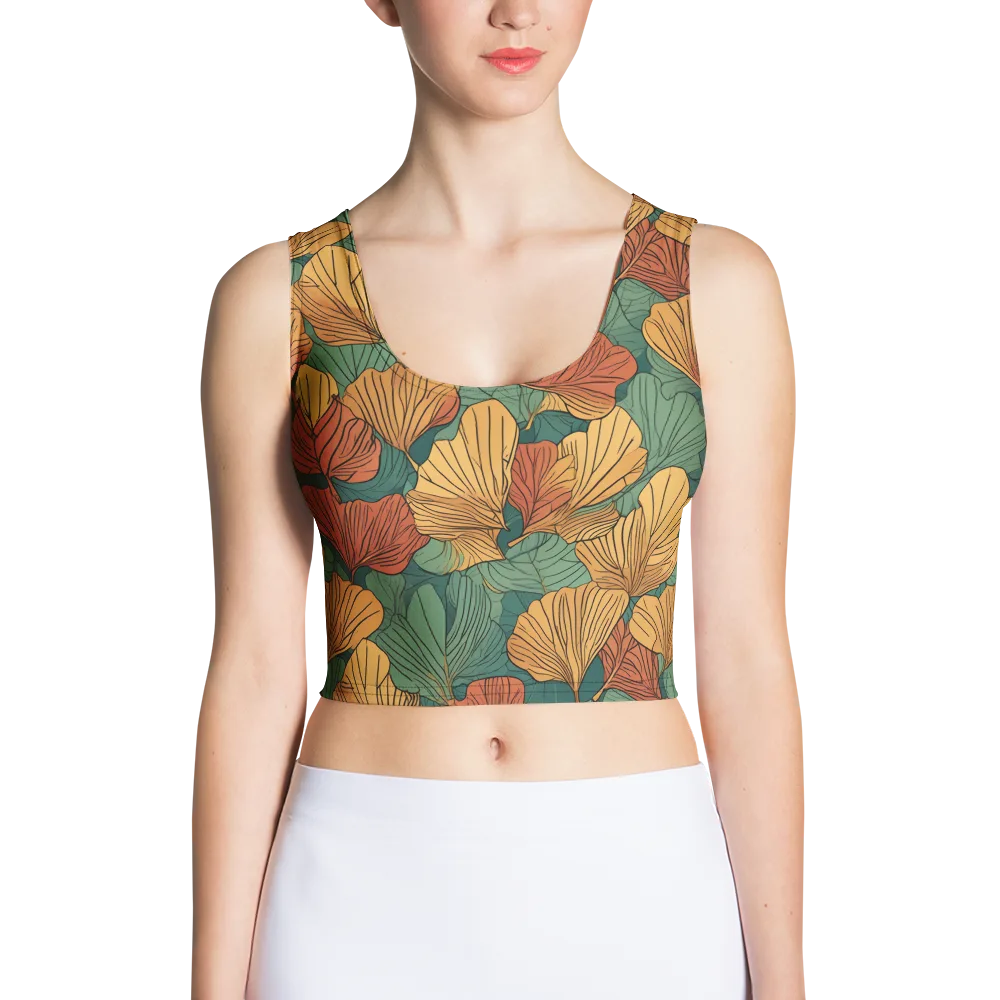 Ember Canopy on Crop Top — Front