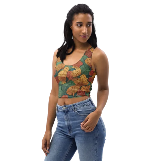 Ember Canopy on a Crop Top