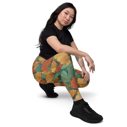 Ember Canopy on a Leggings with Pockets