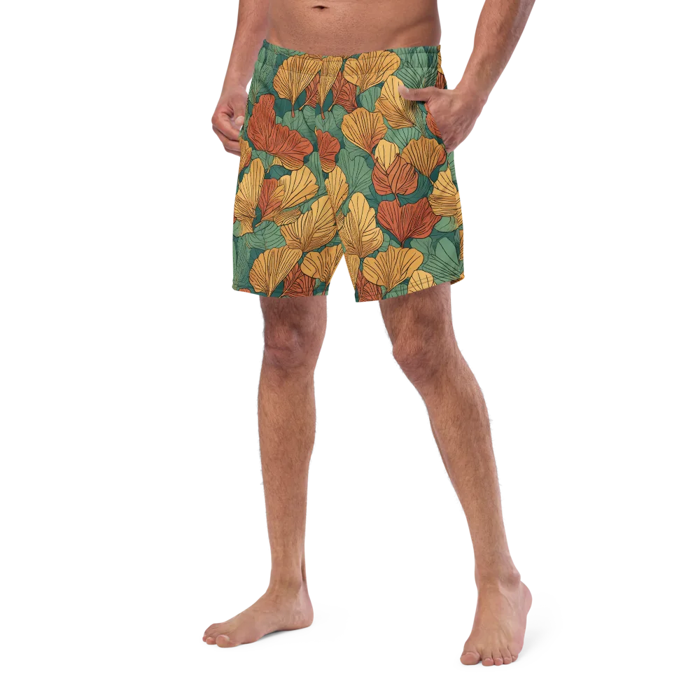 Ember Canopy on Swim Trunks — Left Front