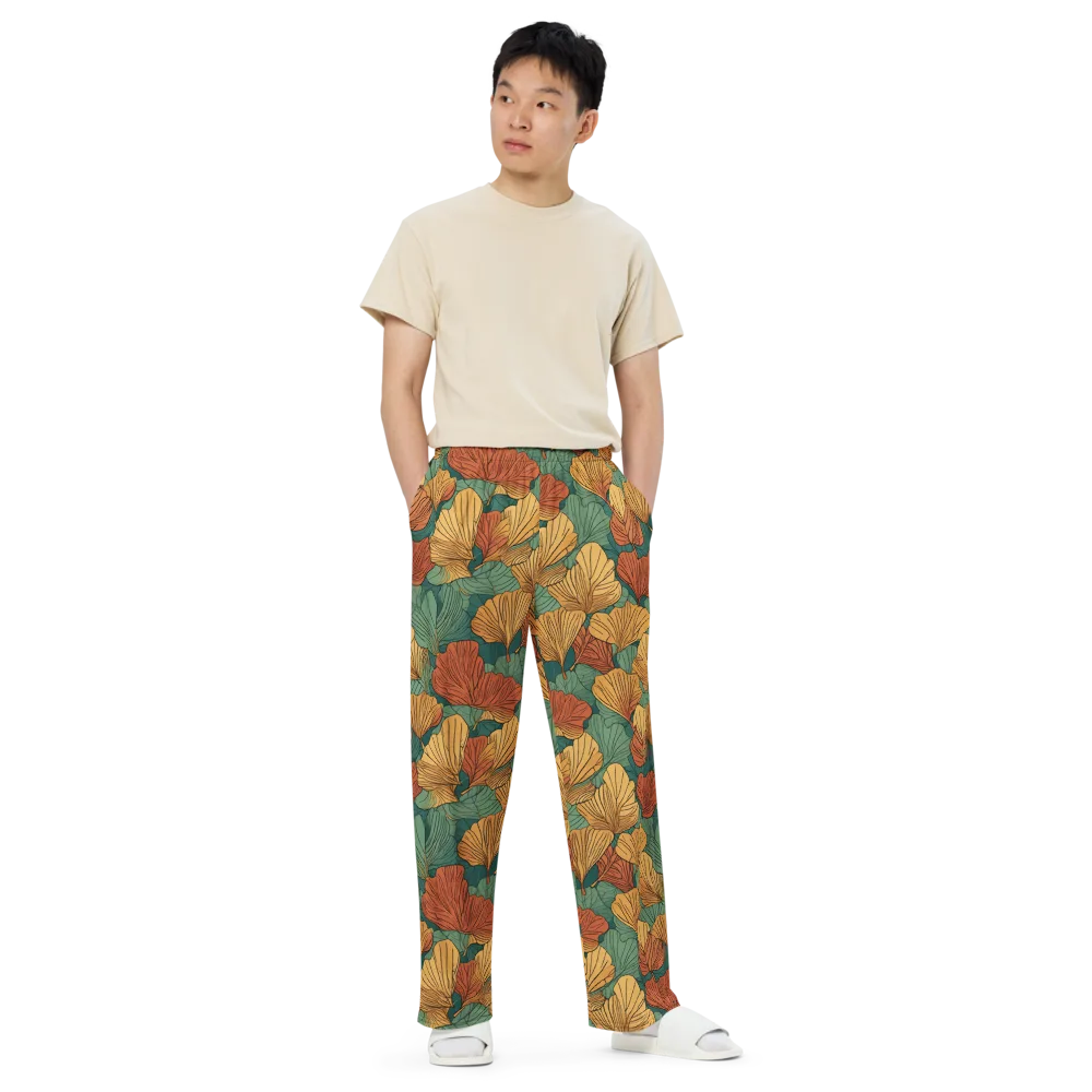 Ember Canopy on Wide-Leg Pants — Front