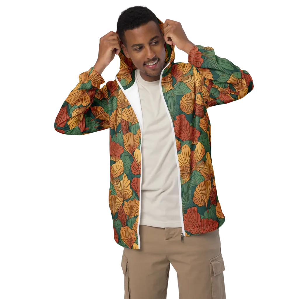 Ember Canopy on Men's Windbreaker — Front