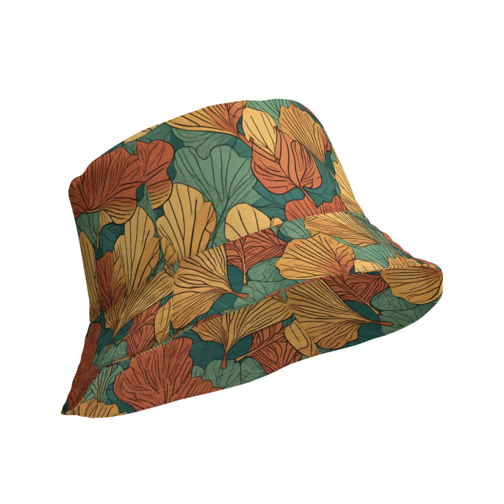 Ember Canopy on Reversible Bucket Hat — Product details Outside