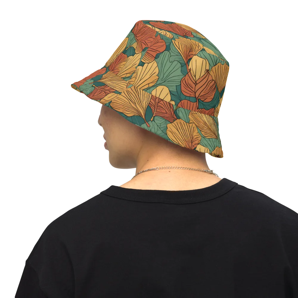 Ember Canopy on Reversible Bucket Hat — Back Inside
