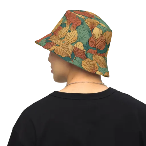 Ember Canopy on a Reversible Bucket Hat