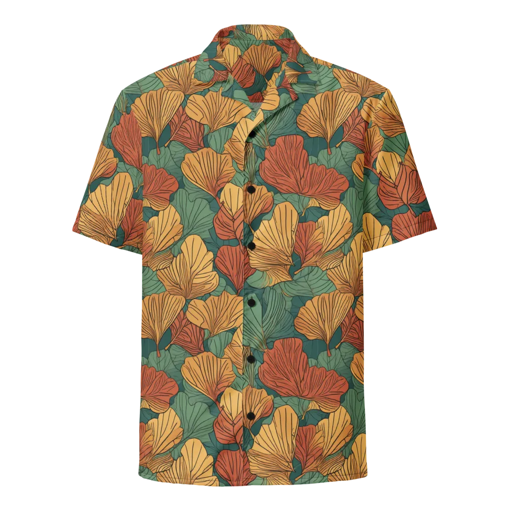 Ember Canopy on Button Shirt — Front