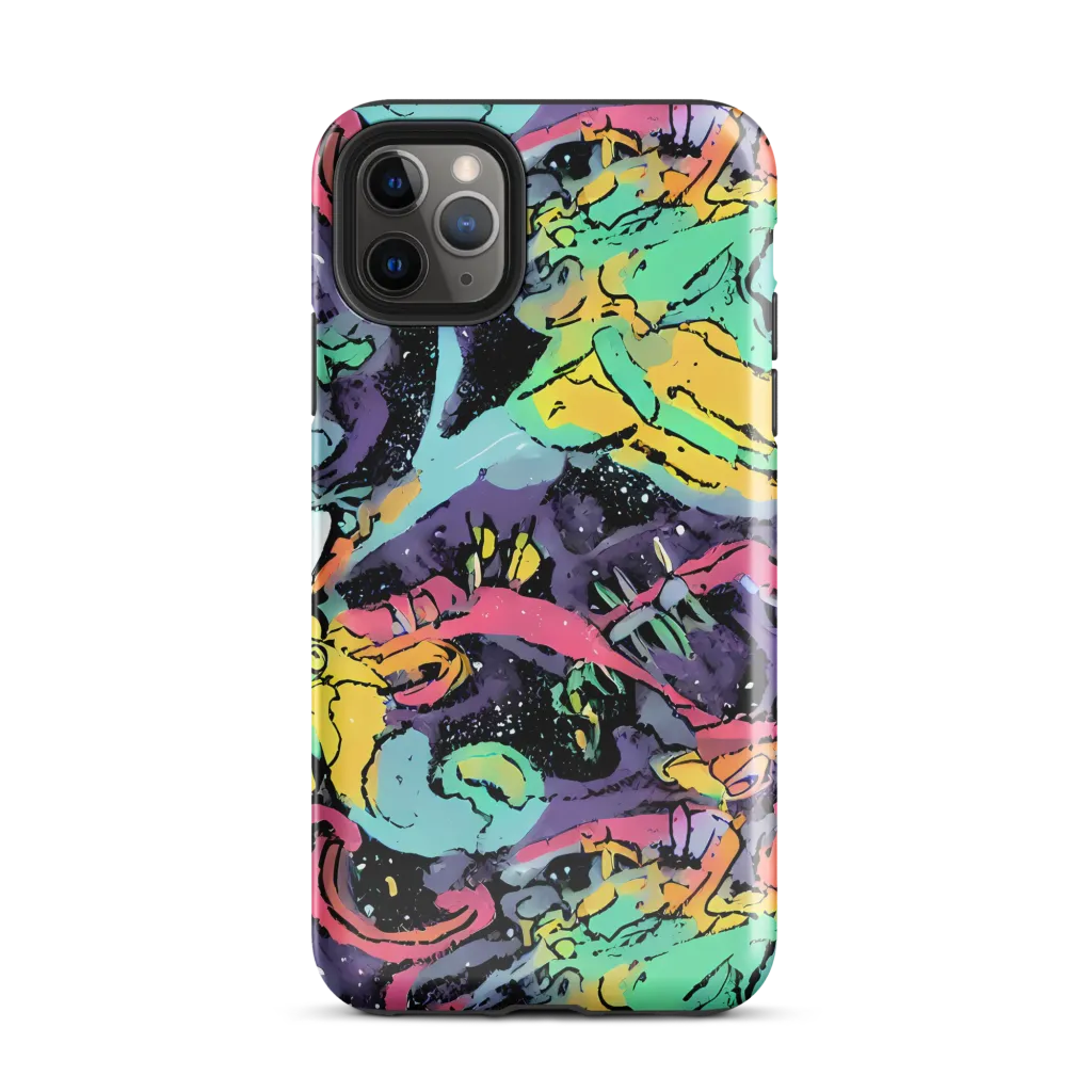 Candy Chaos on Tough Case for iPhone® — Front