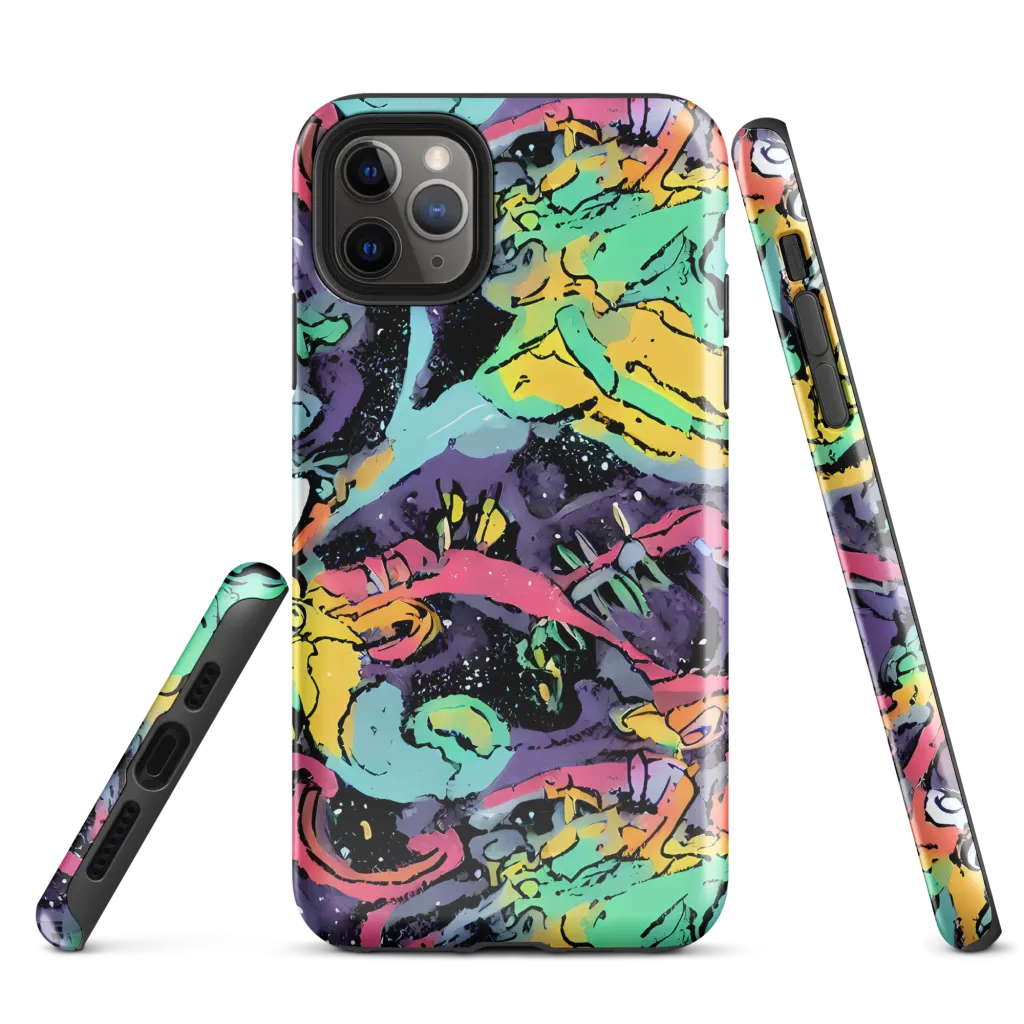 Candy Chaos on Tough Case for iPhone® — Front