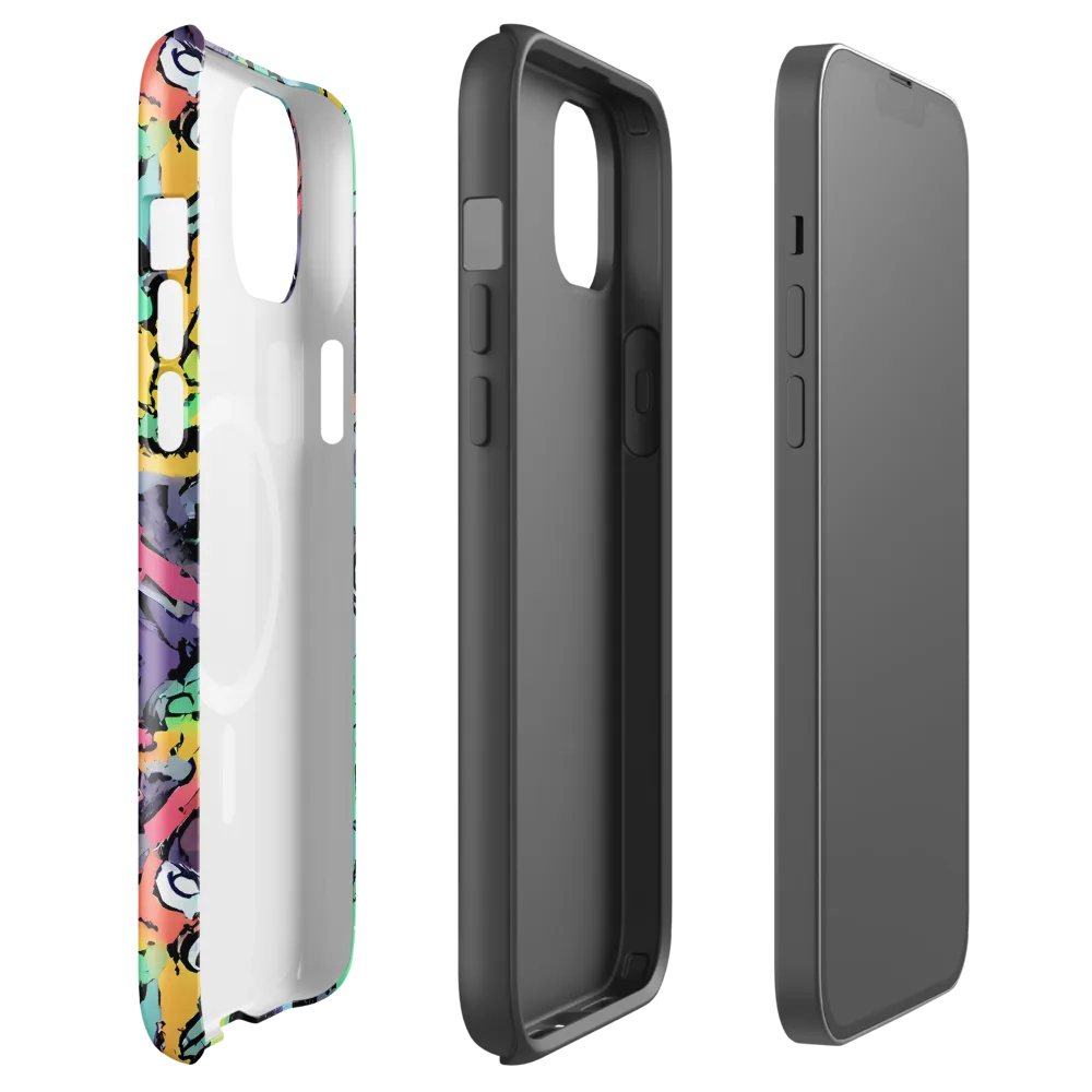 Candy Chaos on MagSafe Tough Case for iPhone® — Front