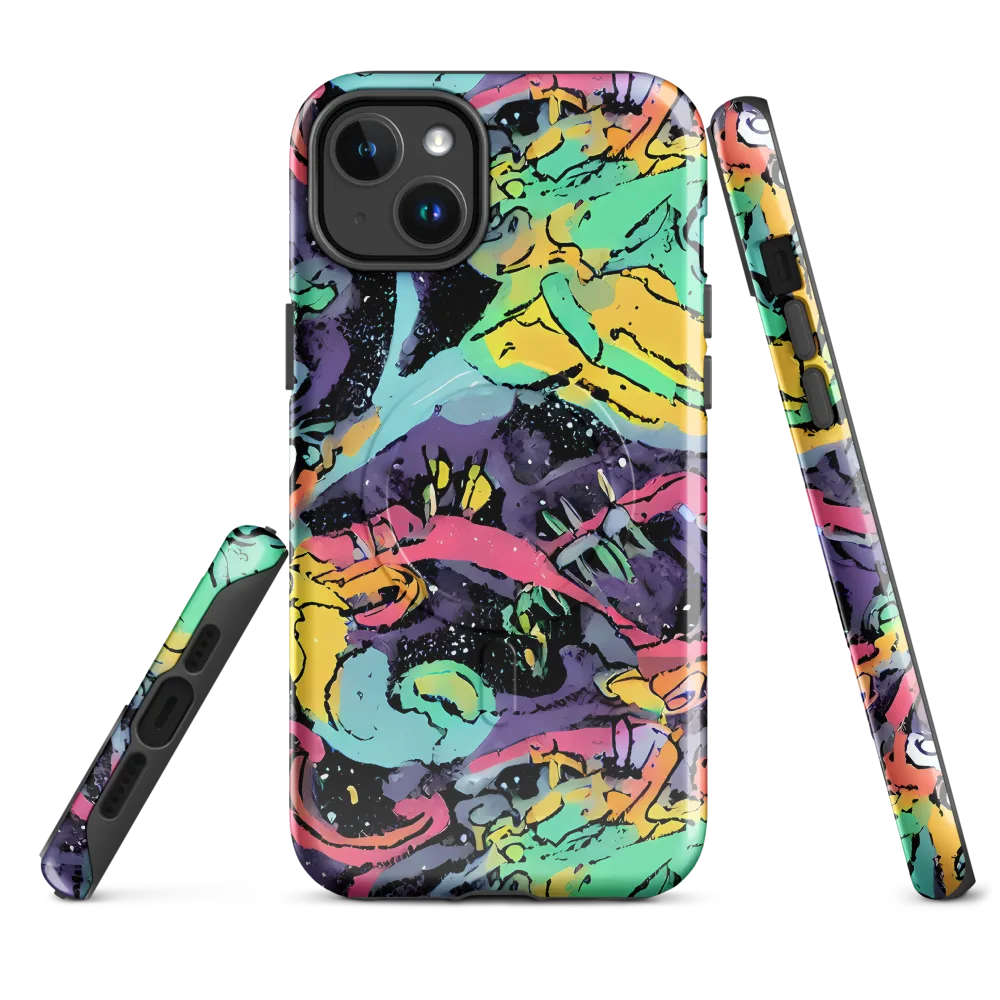 Candy Chaos on MagSafe Tough Case for iPhone® — Front