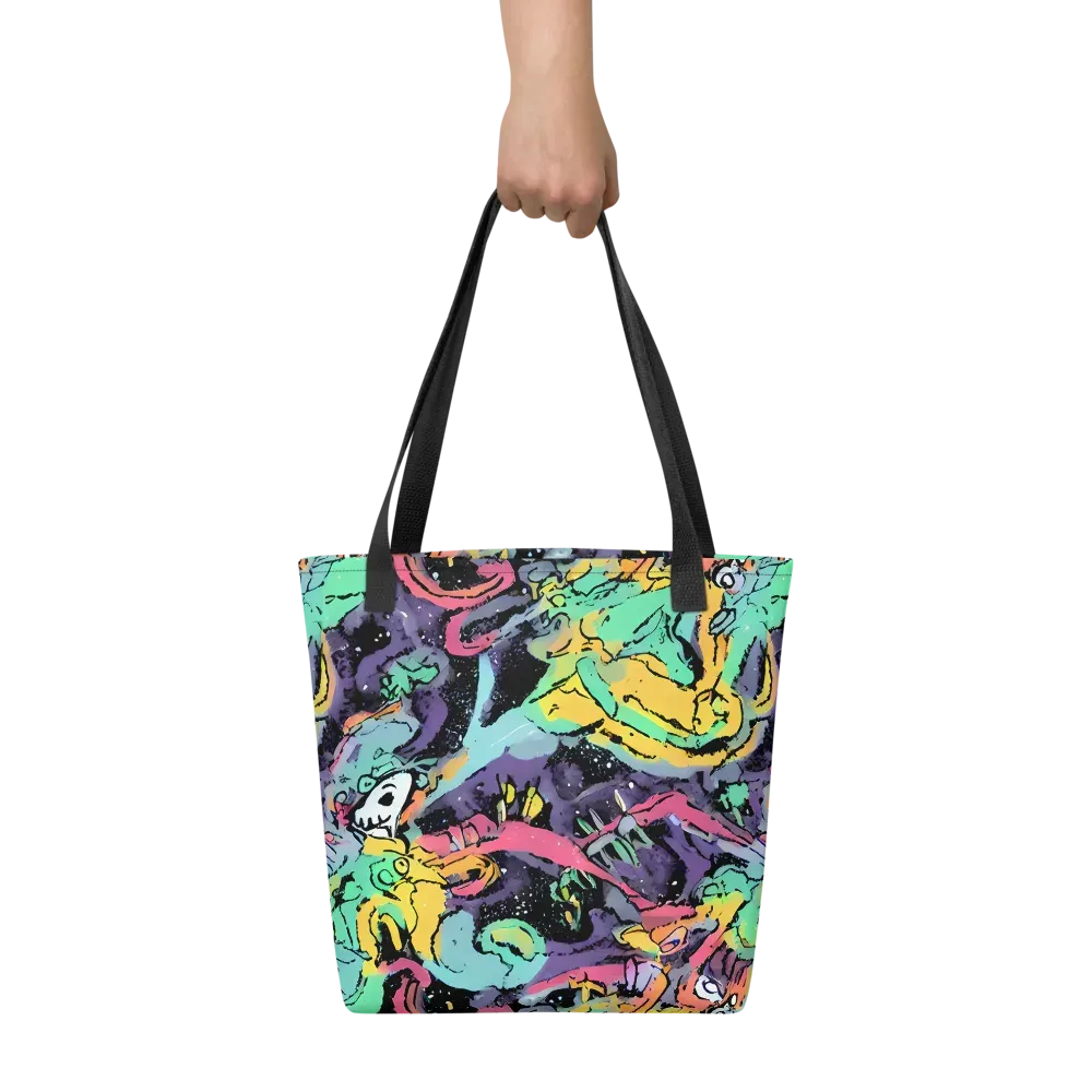 Candy Chaos on Tote Bag — Front