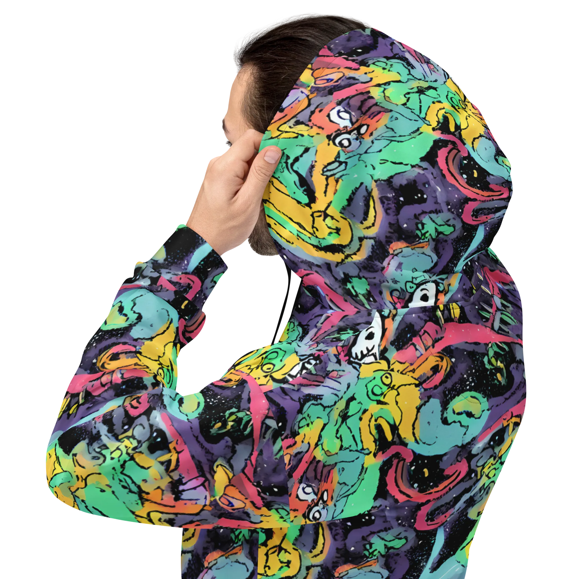Candy Chaos on Hoodie — Back